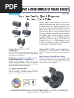 Spears Butterfly Check Valves