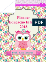 Planner 2018 Coruja