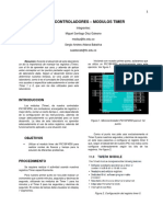 Laboratorio - Modulo Timer