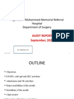 Nigist Eleni Mohammed Memorial Referral Hospital Department of Surgery