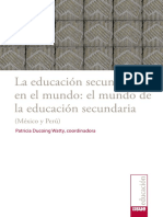 La Educacion Secundaria en El Mundo El Mundo de La Educacion Secundaria Mexico y Peru