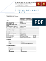 Informe Final Del Residente Tribunas