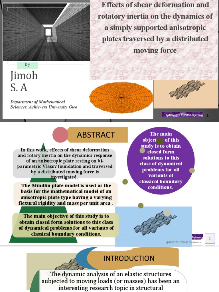 Effects of Shear Deformation and Rotatory Inertia On | PDF | Beam ...