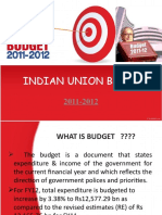 Indian Union Budget