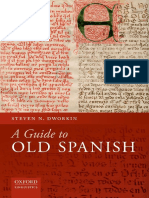 DWORKIN - A Guide To Old Spanish