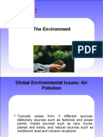 Global Environmental Issues and Alternative Energy Solutions