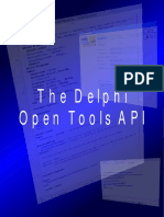 The Delphi IDE Open Tools API Version 1.1