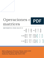 Operaciones con matrices