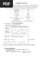 Probability and Statistics: Choosing K Objects Out of N