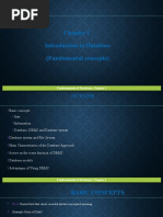 Introduction To Database (Fundamental Concepts) : Fundamentals of Database, Chapter 1
