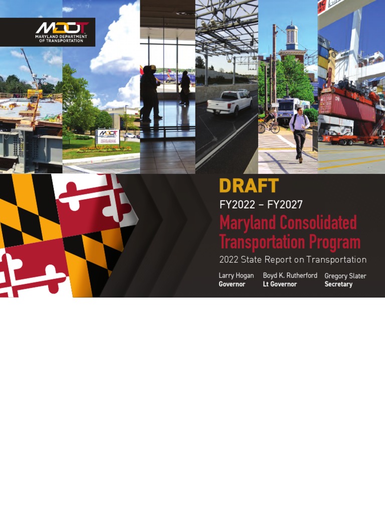 Fy22 Fy27 Ctp Full Draft Report Regular Resolution For Viewing | Pdf | Road Traffic Safety | Transport