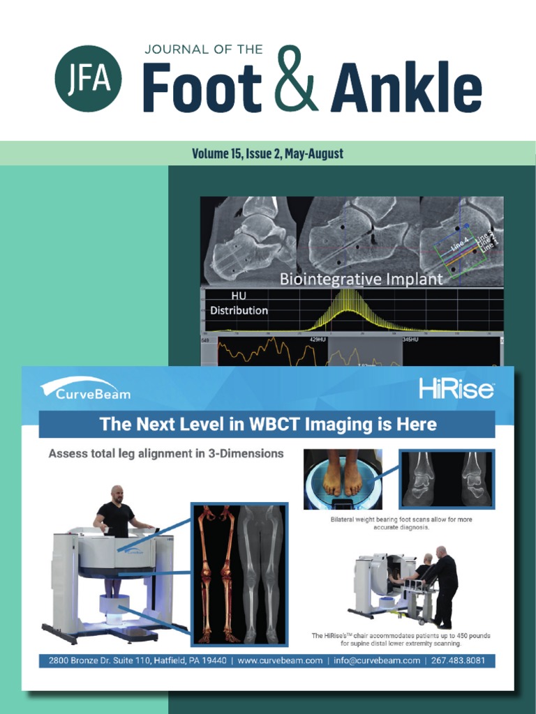 Journal of The Foot & Ankle | PDF | Ct Scan