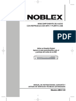 Manual NOBLEX MNX120