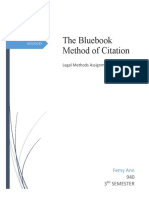 Bkuebook Method of Citation