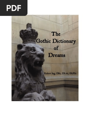 The Gothic Dictionary Of Dreams Shadow Psychology - 