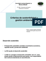 3 Criterios sosteniblilidad y gestion ambiental ECA Y LMP 2020-I