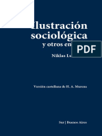 Luhmann, Niklas - Ilustración Sociológica y Otros Ensayos