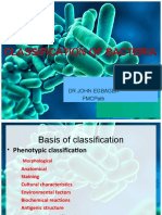 Classification of Bacteria: DR John Egbagba Fmcpath