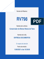 Reserva RV798