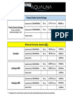 P51. Precios - Aqualina Residence