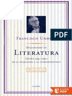 Vsip.info Diccionario de Literatura Francisco Umbral PDF Free