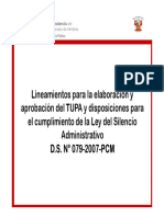 Elaboración de Un Tupa