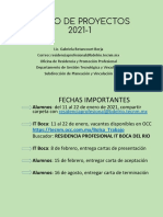 Banco de Proyectos 2021-1