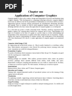 Chapter One Application of Computer Graphics: Computer-Aided Design (CAD)