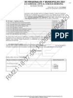 Elecciones regionales 2021 PCV lista concejo Táchira