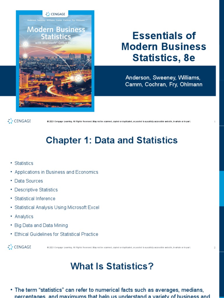 Chapter 1 - Statistics and Its Application | PDF | Level Of Measurement ...
