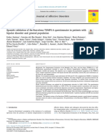 Validación Española TEMPS-A Questionnaire para Trastorno Bipolar