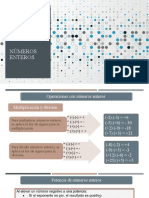 Clase 1 - PPT Numeros Enteros-Operaciones-Multiplicación División