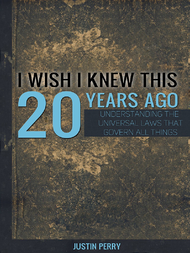 I Wish I Knew This 20 Years Ago PDF Thought Feeling