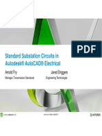 Standard Substation Circuits in Autodesk® Autocad® Electrical