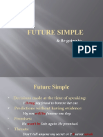 Future Simple and Be Going To