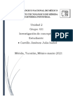 Investigación de conceptos