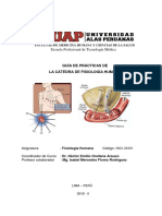 UAP Guía Práctica de Fisiología 2018-II Tecnología Médica Dr. Héctor Orellana