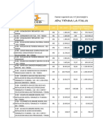 Actividades Contrato Obra Civil La Italia 1