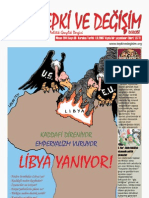 Tepki Ve Değişim Dergisi Nisan 2011 Sayısı - Sayı 38