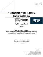 Fundamental Safety Instructions