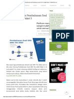 Penyelesaian Dan Pembahasan Soal UKK TKJ 2020 Paket 3