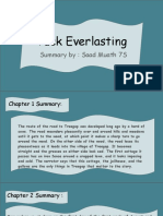 Tuck Everlasting Summary Chapter 1,2,3