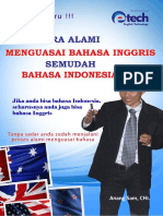 eBook Cara Alami Menguasai Bahasa Inggris Semudah Bahasa Indonesia