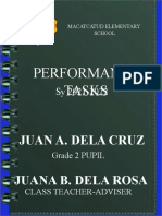 Performance Tasks Book - Macatcatud Es Sy 2021-2022