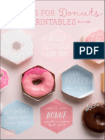 Tinyme Donut Printables 2015
