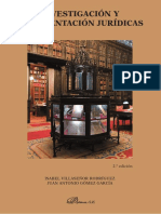 Isabel Villaseñor Rodríguez, Juan Antonio Gómez García - Investigación y Documentación Jurídica (2 Ed.) (2014, Dykinson)