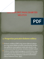 Gizi Dan Diet Pada Diabetes Melitus