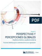 Perspectivas y Percepciones Globales de La Auditoría Interna y Externa