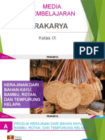 Prakarya Kelas 9 KERAJINAN Kayu