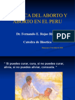 Bioetica Del Aborto y Aborto en El Peru